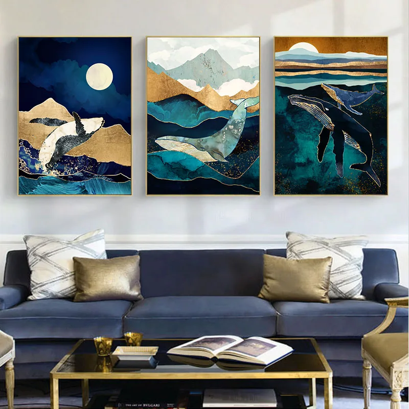 Retro/vintage Nordic Canvas Paintings Landscape Golden Leaf Dolphin Whale Scenic Posters and Prints Wall Art Pictures Home Decor
Retro/vintage Nordic Canvas Paintings Landscape Golden Leaf Dolphin Whale Scenic Posters and Prints Wall Art Pictures Home Decor
