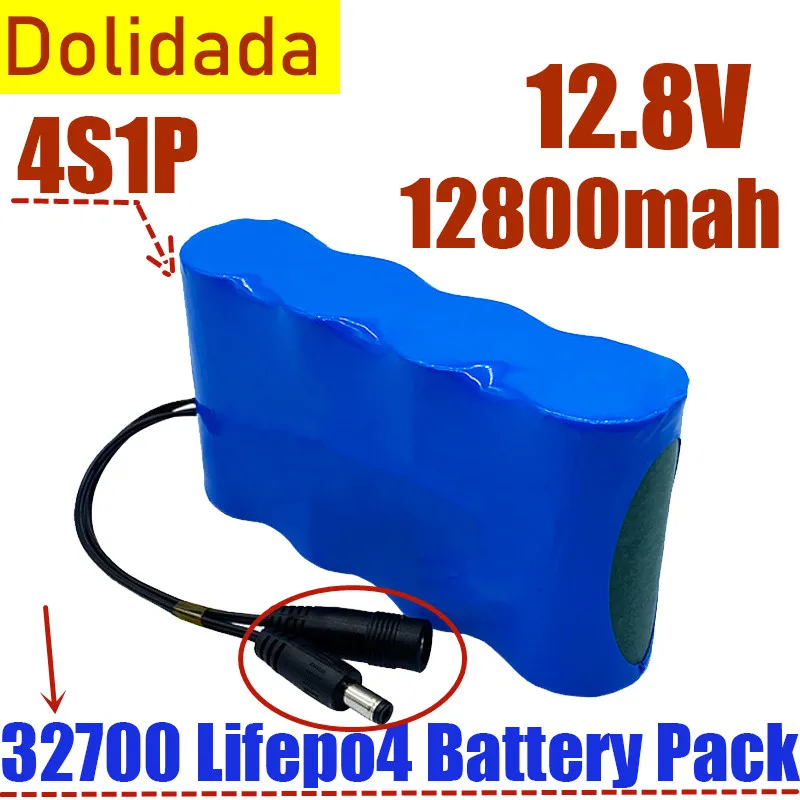 32700 Lifepo4 Battery Pack 4S1P 12.8V 13.8Ah with 4S 40A Balanced BMS for Electric Boat and Uninterrupted Power Supply 12V
32700 Lifepo4 Battery Pack 4S1P 12.8V 13.8Ah with 4S 40A Balanced BMS for Electric Boat and Uninterrupted Power Supply 12V