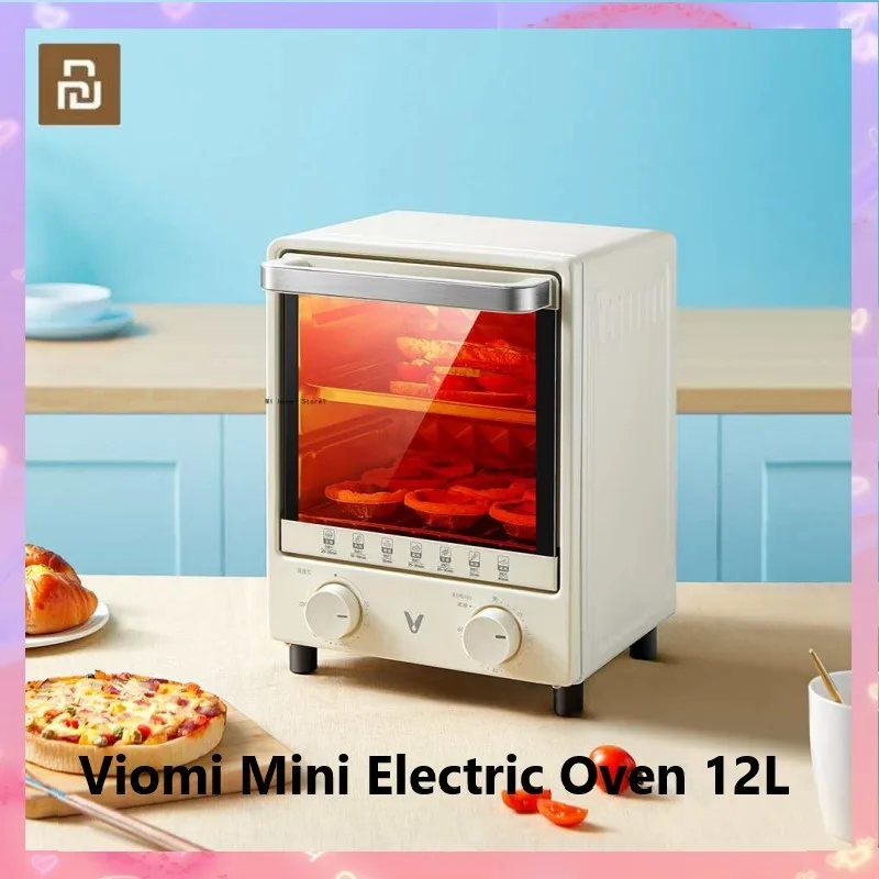 

Электрическая мини-духовка Xiaomi Viomi, 12 л, 800 Вт, духовка-тостер, двухслойная духовка, домашняя многофункциональная электрическая духовка для в...