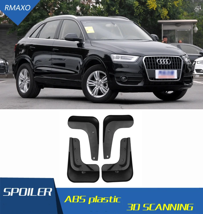 Для AUDI Q3 2013 2015 Брызговики спереди и с цветом задний брызговик крыло брызговиков