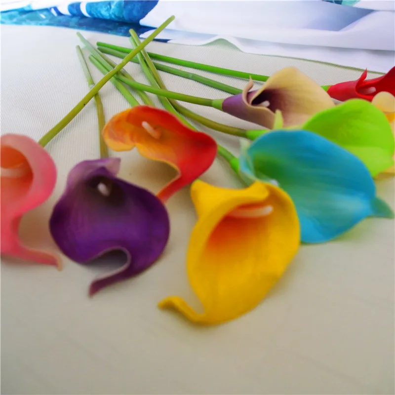 34CM Artificial Flowers Calla Lily Bunch Home Decor Simulation Bouquet Wedding Party Garden Living Room Decorations
34CM Artificial Flowers Calla Lily Bunch Home Decor Simulation Bouquet Wedding Party Garden Living Room Decorations