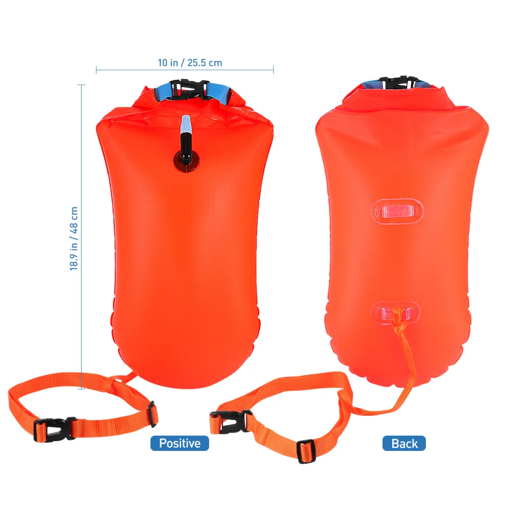 VORCOOL 1PC Open Water Swim Float Ultralight Safety Float Swiming Bag for Swimmers Triathletes Snorkelers Surfers (Orange)
VORCOOL 1PC Open Water Swim Float Ultralight Safety Float Swiming Bag for Swimmers Triathletes Snorkelers Surfers (Orange)