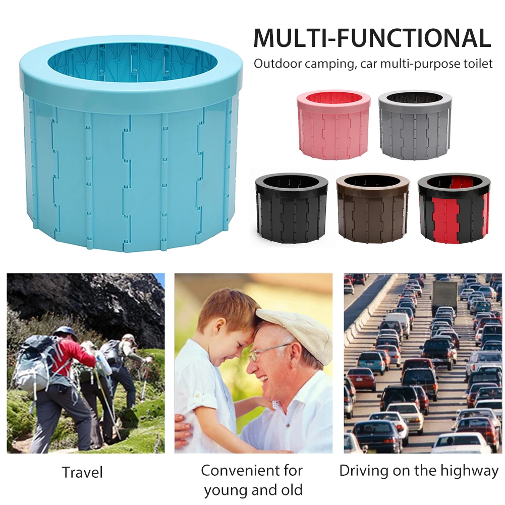 Folding Toilet Potty Car Urinal Mobile Seat Outdoor Emergency Potties Travel Camping Toilet Seat For Camping Hiking Long Trips
Folding Toilet Potty Car Urinal Mobile Seat Outdoor Emergency Potties Travel Camping Toilet Seat For Camping Hiking Long Trips