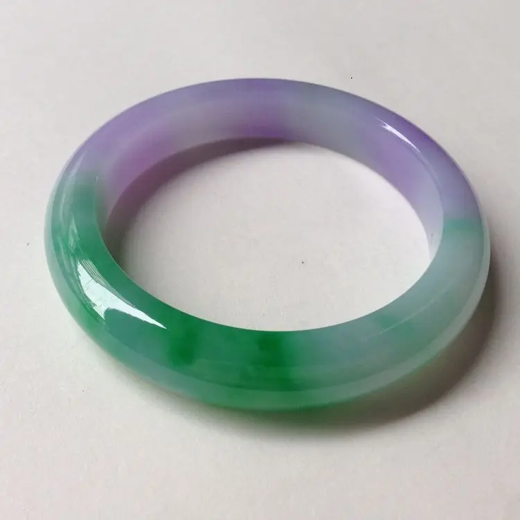 2021 Healing Jewelry Natural Burmese Jade Light Purple Emerald Bracelet 54-62mm Bracelet Elegant Princess Bracelet Best Gift
2021 Healing Jewelry Natural Burmese Jade Light Purple Emerald Bracelet 54-62mm Bracelet Elegant Princess Bracelet Best Gift