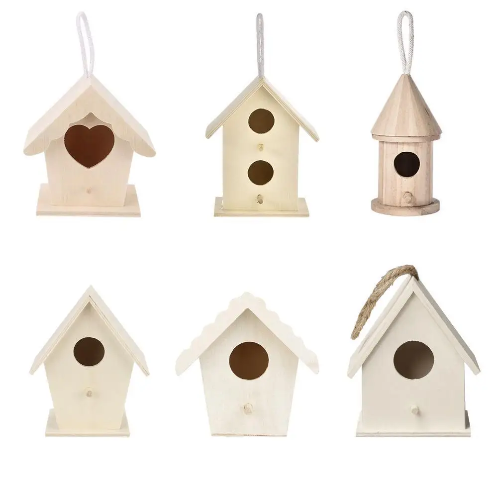 6 Types Wooden Bird House Nest Creative Wall-mounted Nest Hanging Home Decoration Gardening Dropshipping Bird Decoration D6J7
6 Types Wooden Bird House Nest Creative Wall-mounted Nest Hanging Home Decoration Gardening Dropshipping Bird Decoration D6J7