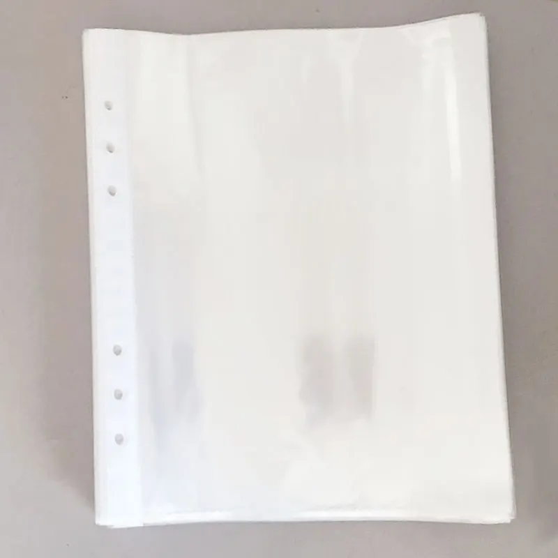 20pcs A5 A6 6Holes Loose-leaf Bag Transparent Folder Information Book Pocket Document Office and 15mm Binding Ring Stationery
20pcs A5 A6 6Holes Loose-leaf Bag Transparent Folder Information Book Pocket Document Office and 15mm Binding Ring Stationery