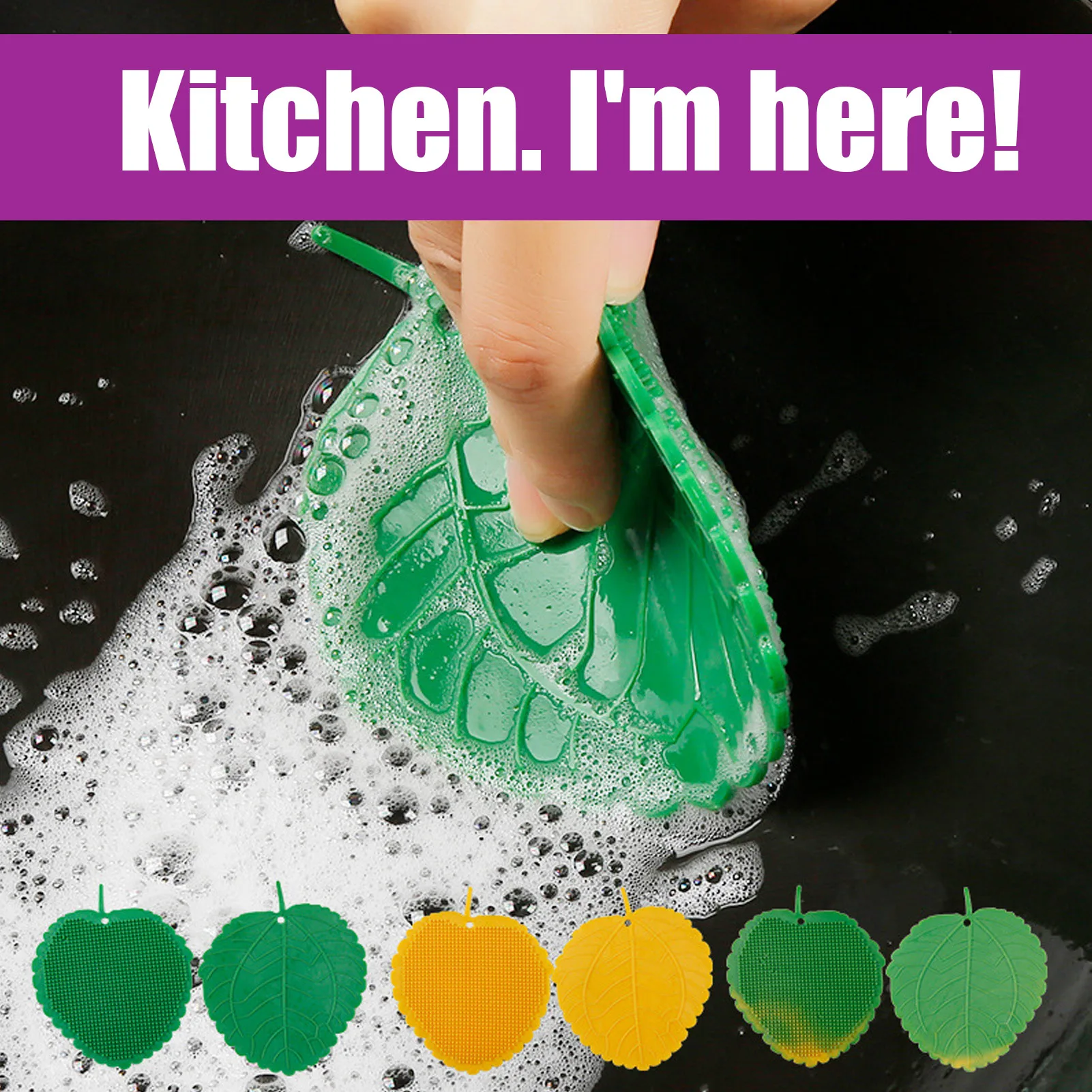 10Pcs Kitchen Cleaning Brush Silicone Dishwashing Brush Fruit Vegetable Cleaning Brushes Pot Pan Reusable Sponge Scouring Pads
10Pcs Kitchen Cleaning Brush Silicone Dishwashing Brush Fruit Vegetable Cleaning Brushes Pot Pan Reusable Sponge Scouring Pads