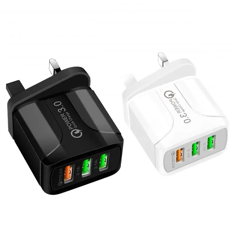 3.0 USB QC3.0 Quick Charger EU/UK/US Plug Wall Travel Mobile Phone Charger Adapter For IPhone X MAX 7 8 QC3.0 Fast Charger
3.0 USB QC3.0 Quick Charger EU/UK/US Plug Wall Travel Mobile Phone Charger Adapter For IPhone X MAX 7 8 QC3.0 Fast Charger