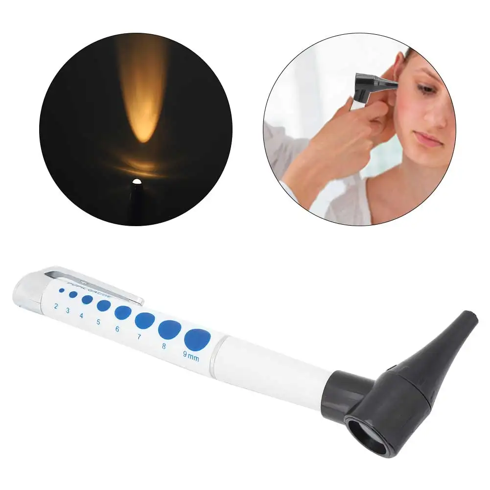 Medical Otoscope Portable Mini Ear Otoscope Endoscope Ear Inspection Tool with 3pcs Replaceable Heads Otology Earwax Diagnostic
Medical Otoscope Portable Mini Ear Otoscope Endoscope Ear Inspection Tool with 3pcs Replaceable Heads Otology Earwax Diagnostic