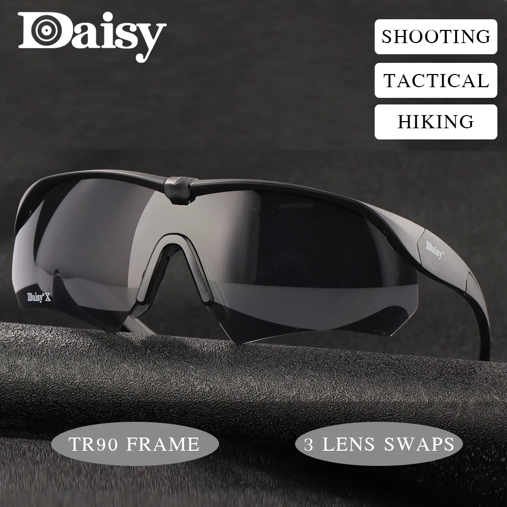 Daisy CX Brand Military Tactical Air Gun Shooting Goggles Hunting Glasses Outdoor Sports Sand Desert Hiking Fighting Sunglasses
Daisy CX Brand Military Tactical Air Gun Shooting Goggles Hunting Glasses Outdoor Sports Sand Desert Hiking Fighting Sunglasses