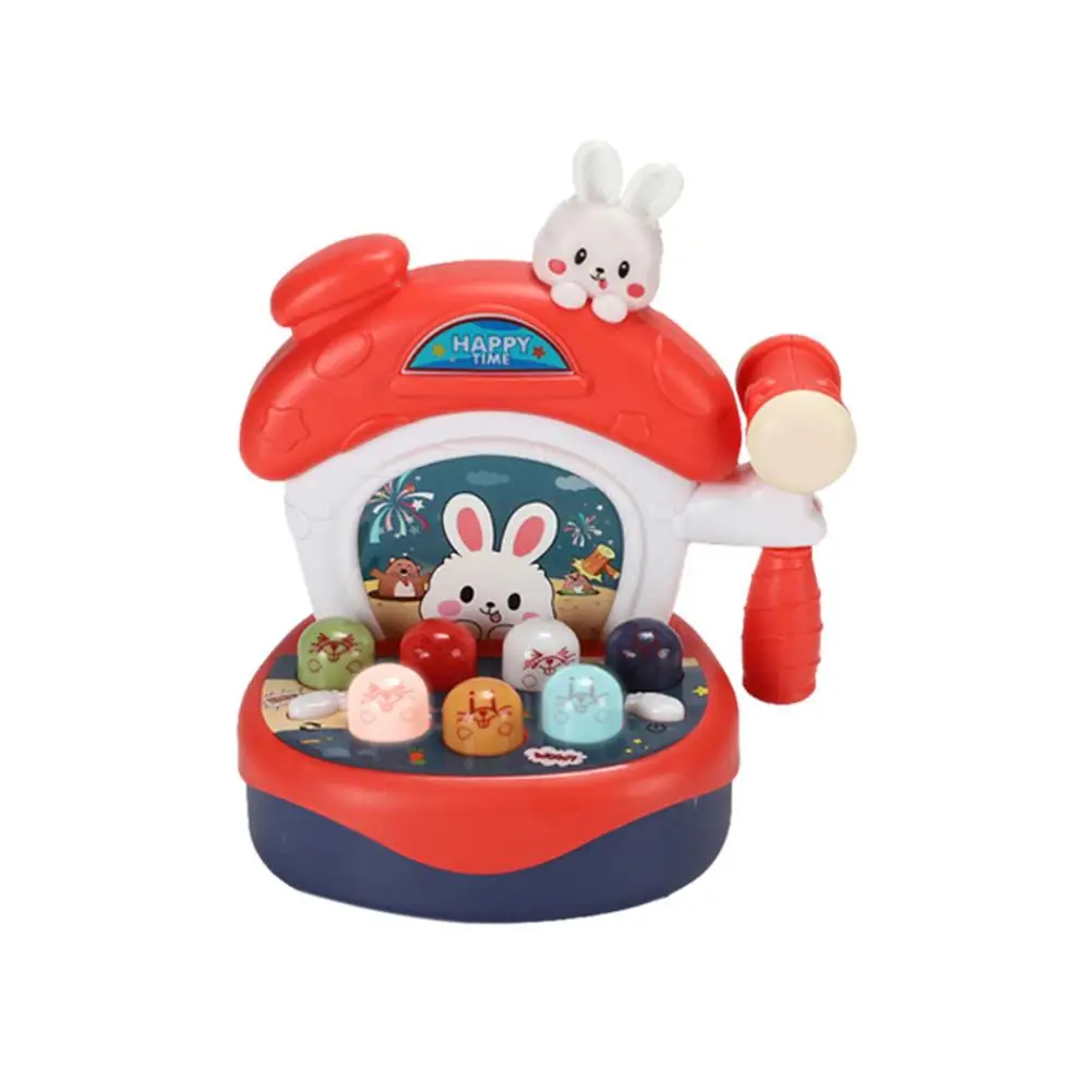 Whack Game Moles - Mini Interactive Hammering Pounding Toys Whack A Hole Hammer Toy Early Developmental Music Educational Toy
Whack Game Moles - Mini Interactive Hammering Pounding Toys Whack A Hole Hammer Toy Early Developmental Music Educational Toy