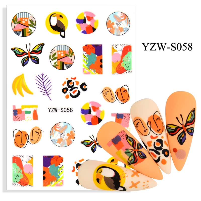 3D Nail Sticker Colorful Geometry Line Nail Art Decorations Triangle Round Slider Foil Decals Stickers Manicure Accessories
3D Nail Sticker Colorful Geometry Line Nail Art Decorations Triangle Round Slider Foil Decals Stickers Manicure Accessories