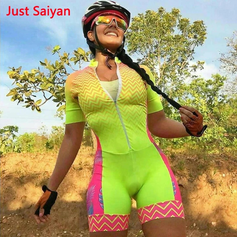 Women's Short Sleeve Cycling Jumpsuit Bicycle 2021 summer New Bike Sexy Fashion Clothes Bike Clothing Super Elastic Woman 
Women's Short Sleeve Cycling Jumpsuit Bicycle 2021 summer New Bike Sexy Fashion Clothes Bike Clothing Super Elastic Woman