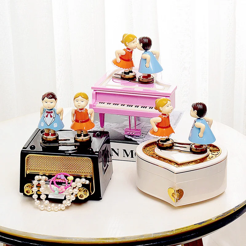 Classic Radio Model Music Box Creative Cartoon Doll Storage Box Valentine's Day Boy And Grils Gift Birthday Present Music Boxes 
Classic Radio Model Music Box Creative Cartoon Doll Storage Box Valentine's Day Boy And Grils Gift Birthday Present Music Boxes