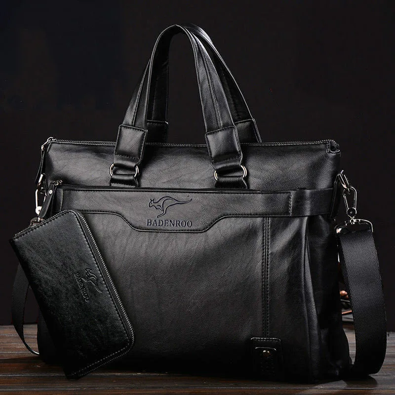 Men's Bag Men's Handbag Horizontal Briefcase Shoulder Bag Messenger Bag Business Large Capacity Casual Bag
Men's Bag Men's Handbag Horizontal Briefcase Shoulder Bag Messenger Bag Business Large Capacity Casual Bag