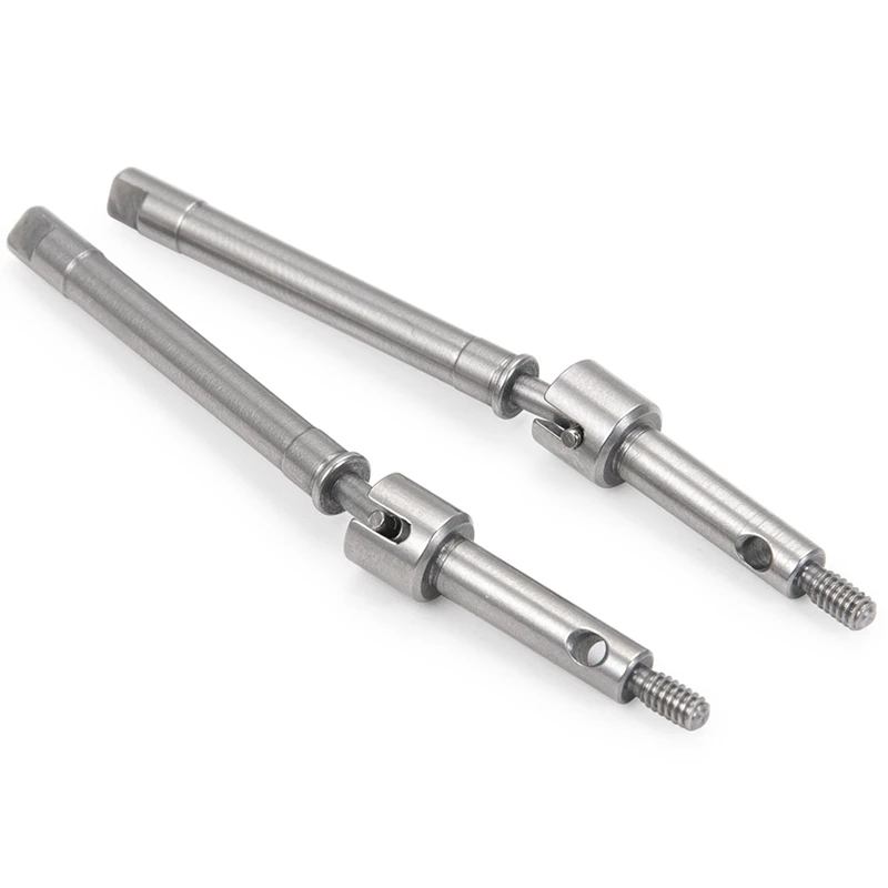 Hardened Steel Metal Front Axle Drive Shaft CVD for Axial SCX24 90081 1/24 RC Crawler Car Upgrade Parts Accessories
Hardened Steel Metal Front Axle Drive Shaft CVD for Axial SCX24 90081 1/24 RC Crawler Car Upgrade Parts Accessories
