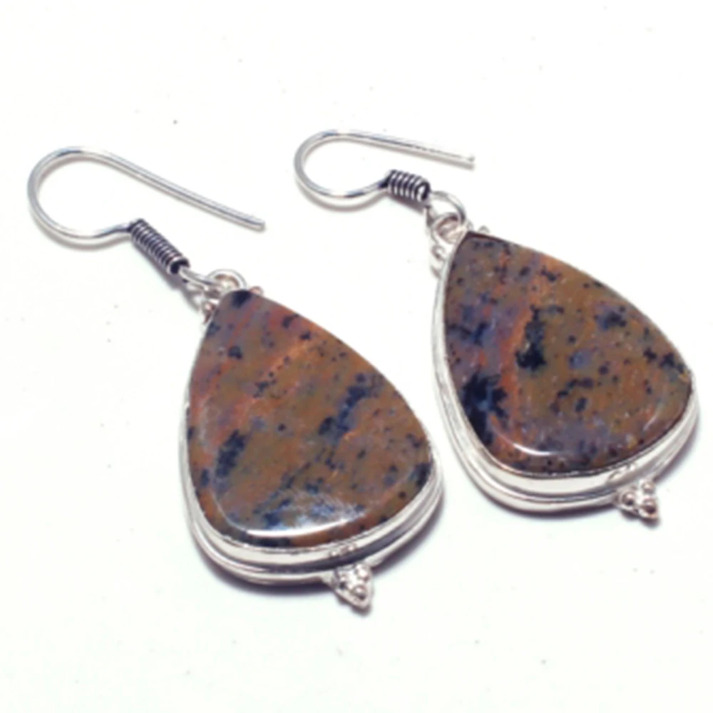 Nature Honey Dendrite Opal , Silver Overlay on Copper Earrings , Hand made Jewelry Gift
Nature Honey Dendrite Opal , Silver Overlay on Copper Earrings , Hand made Jewelry Gift
