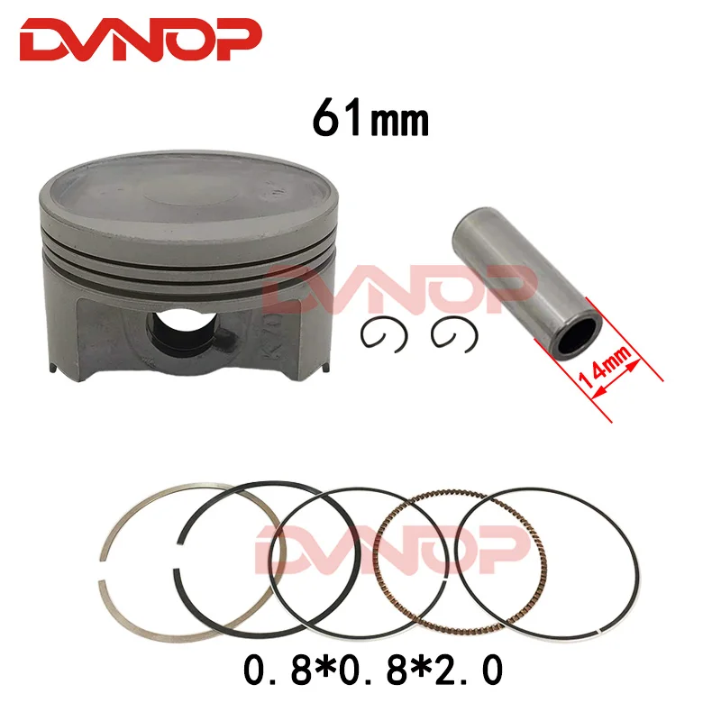 Поршнь мотоцикла и кольцо для Honda CB190R CBF190TR CBF190R X SDH175 6 7 K70 поршень размеры 61 мм