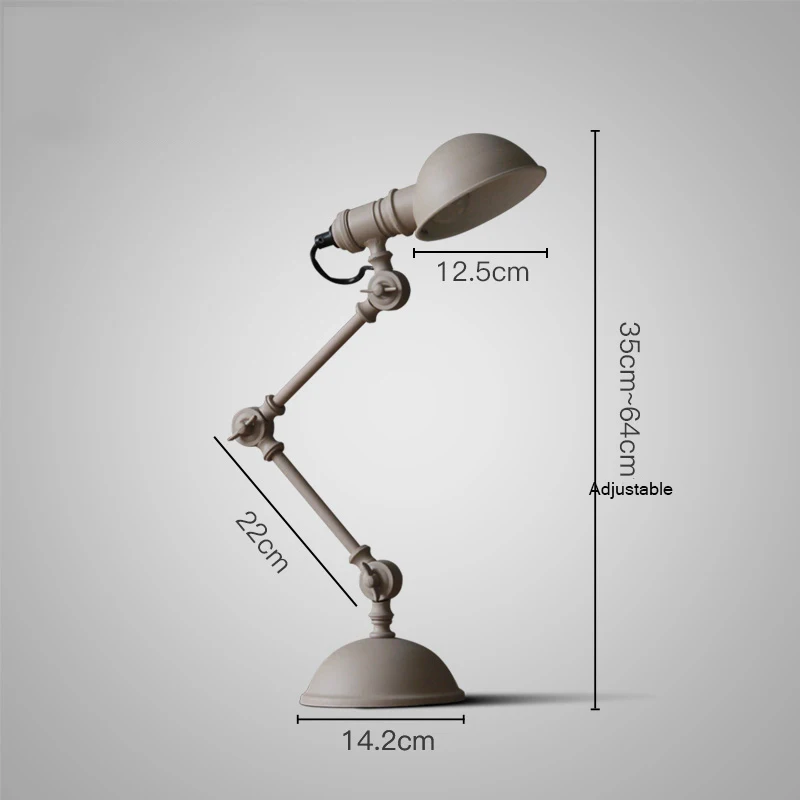 Nordic Iron LED Lights Table Lamp Home Deco Table Lamps For The Bedroom Bedside Office Studyroom Cafe Mechanical Arm Desk Lamp
Nordic Iron LED Lights Table Lamp Home Deco Table Lamps For The Bedroom Bedside Office Studyroom Cafe Mechanical Arm Desk Lamp