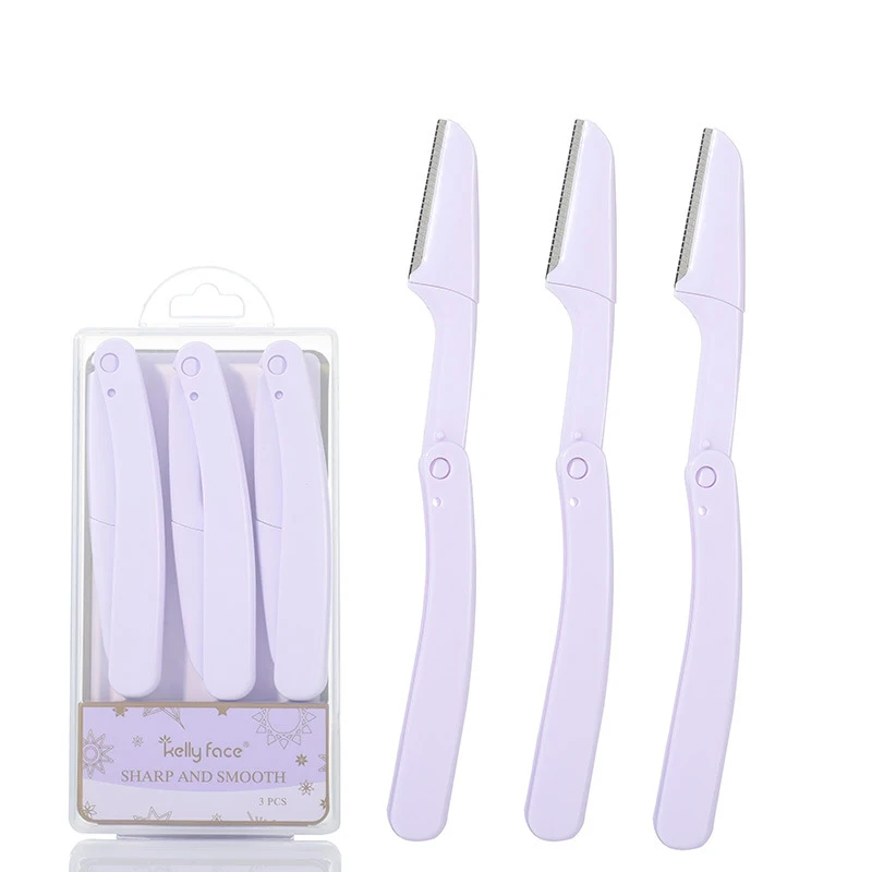 3Pcs Eyebrow Shaping Knife Eyebrow Trimmer Sharp Facial Hair Remover Makeup Blade Eyebrow Shaping Eyebrow Epilator
3Pcs Eyebrow Shaping Knife Eyebrow Trimmer Sharp Facial Hair Remover Makeup Blade Eyebrow Shaping Eyebrow Epilator