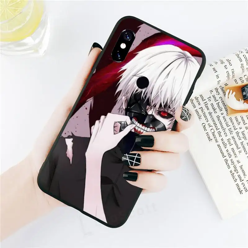 

0 Tokyo Ghoul Trendy Anime Phone Case For Xiaomi Redmi 4x 5 plus 6A 7 7A 8 mi8 8lite 9 note 4 5 7 8 pro