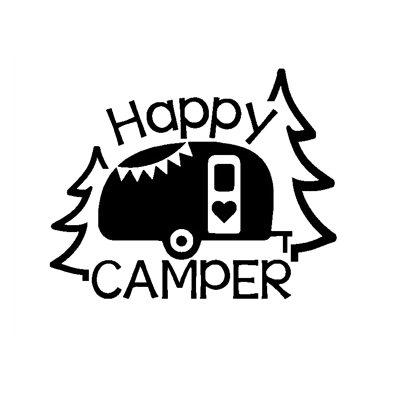 Personalized Lettering Art Happy Camper Car Sticker Automobiles Motorcycles Exterior Accessories Vinyl Decals for Honda Lada Bmw
Personalized Lettering Art Happy Camper Car Sticker Automobiles Motorcycles Exterior Accessories Vinyl Decals for Honda Lada Bmw