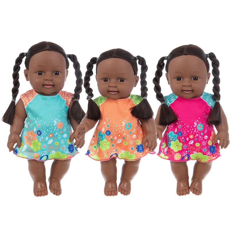 30cm Reborn Black Baby Dolls Toys Lifelike Handmade Vinyl Baby Dress Braid African American Newborn Soft Toy for Kids Girls Gift
30cm Reborn Black Baby Dolls Toys Lifelike Handmade Vinyl Baby Dress Braid African American Newborn Soft Toy for Kids Girls Gift