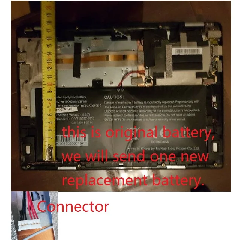 Новая батарея для планшетного ПК Medion Akoya E2221T MD60428 Li-po перезаряжаемый аккумулятор Pack Замена 3,8 в 6 линий + вилка
Новая батарея для планшетного ПК Medion Akoya E2221T MD60428 Li-po перезаряжаемый аккумулятор Pack Замена 3,8 в 6 линий + вилка