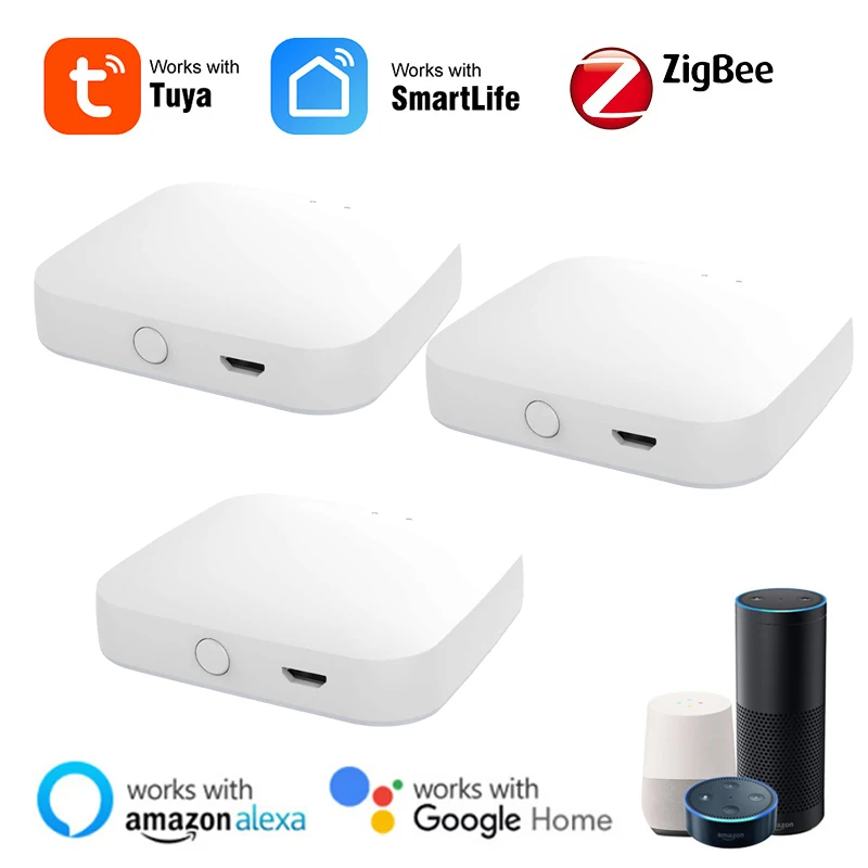 Tuya ZigBee Smart Multi-mode Gateway Hub Tuya Smart Home Bridge WiFi/Bluetooth/Zigbee Gateway Works With Alexa Google Home
Tuya ZigBee Smart Multi-mode Gateway Hub Tuya Smart Home Bridge WiFi/Bluetooth/Zigbee Gateway Works With Alexa Google Home