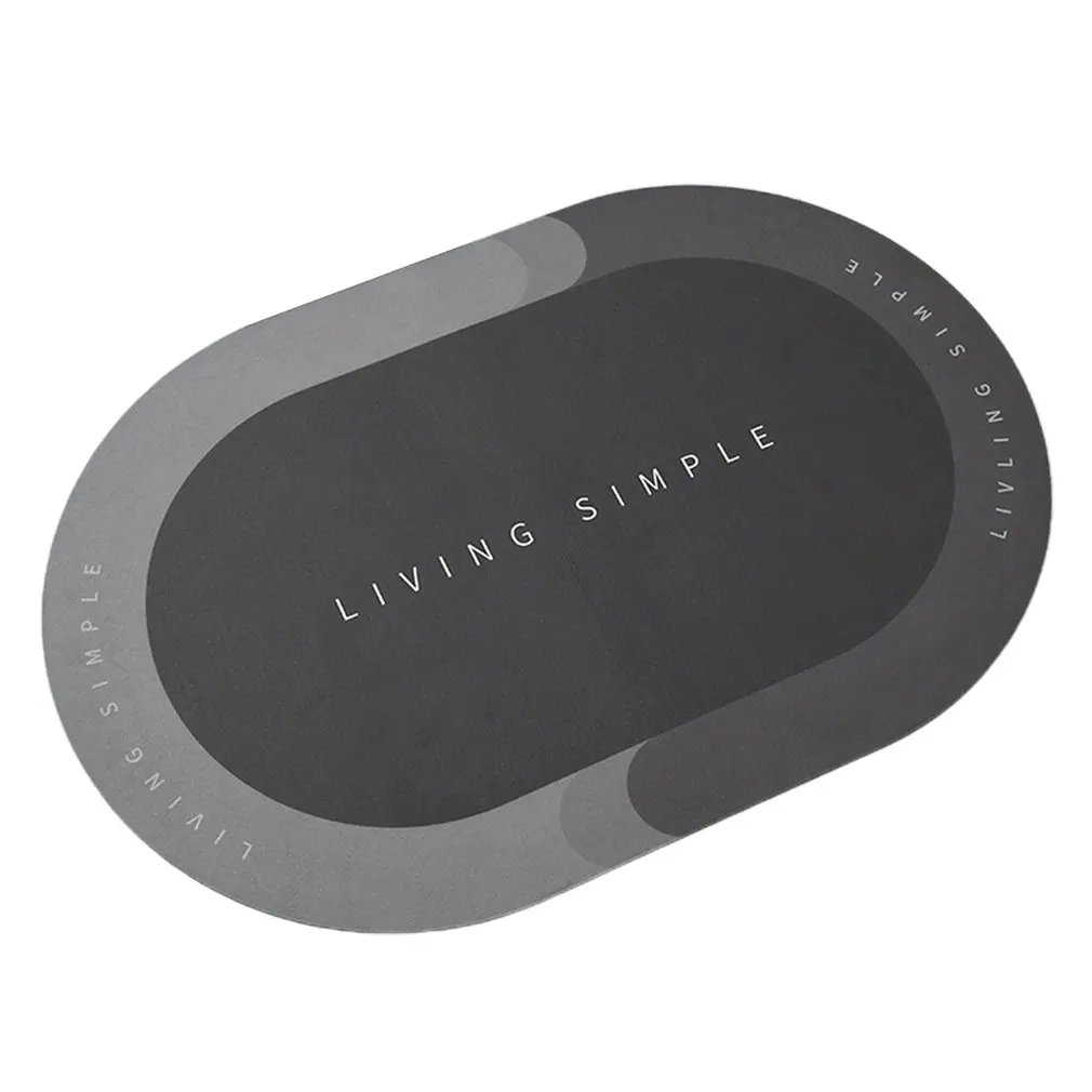 Ellipse Non-slip Bathroom Floor Mat Super Absorbent Quick Drying Toilet Carpet Door Sink Anti-slip Bathroom Carpet Home Decor
Ellipse Non-slip Bathroom Floor Mat Super Absorbent Quick Drying Toilet Carpet Door Sink Anti-slip Bathroom Carpet Home Decor