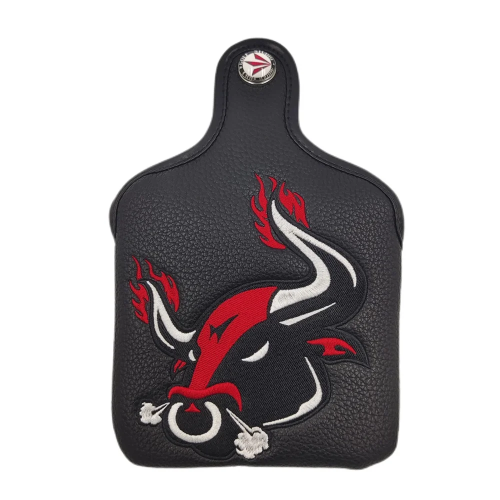 Fighting Bull Golf Putter Cover Durable PU Leather Square Big Mallet Magnetic Embroidery with Ball-Marker New Design Headcover
Fighting Bull Golf Putter Cover Durable PU Leather Square Big Mallet Magnetic Embroidery with Ball-Marker New Design Headcover