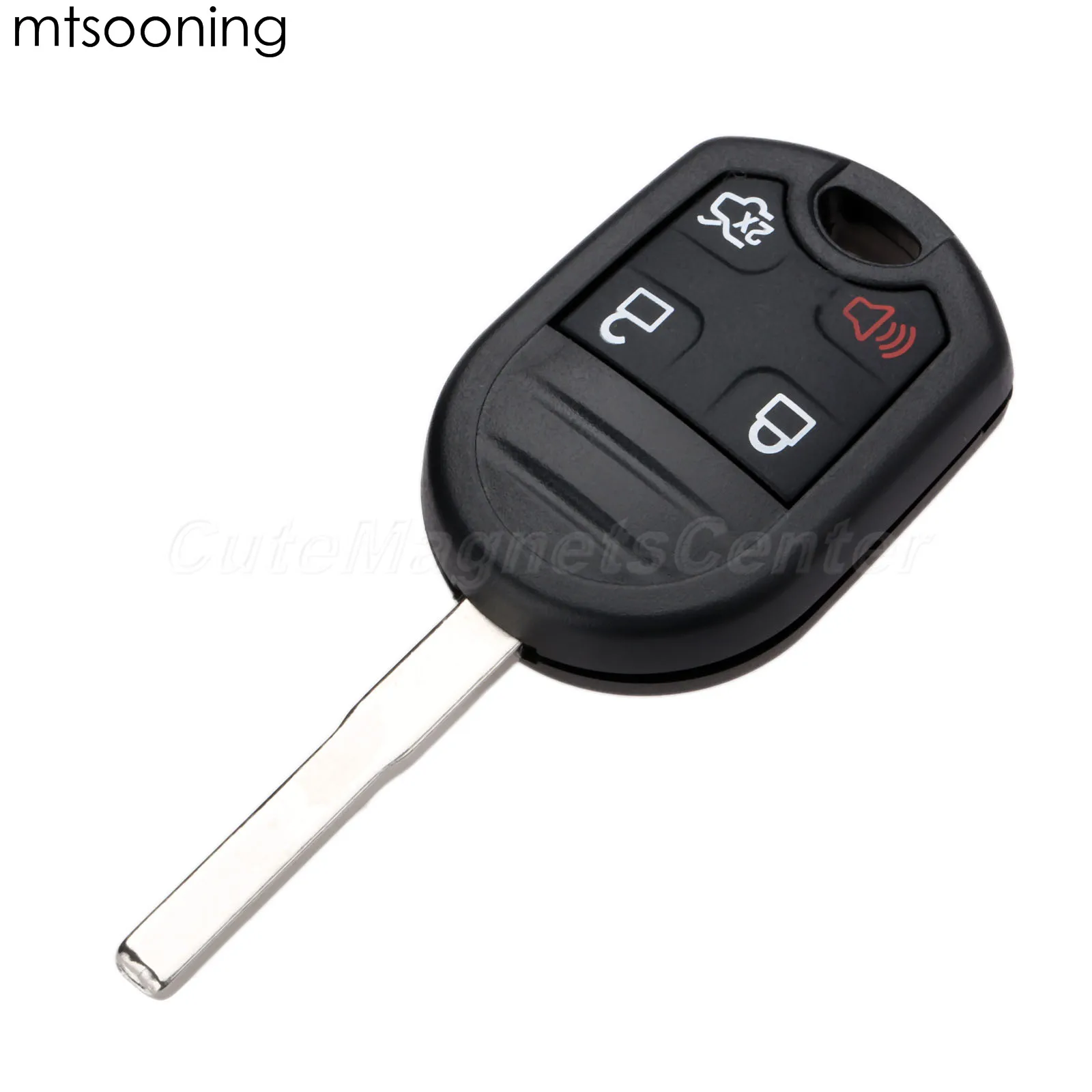 

mtsooning 4 Buttons Remote Smart Key 315MHz CWTWB1U793 ID83 4D63 Chip for Ford Escape Fiesta Focus Transit Connect C-Max
