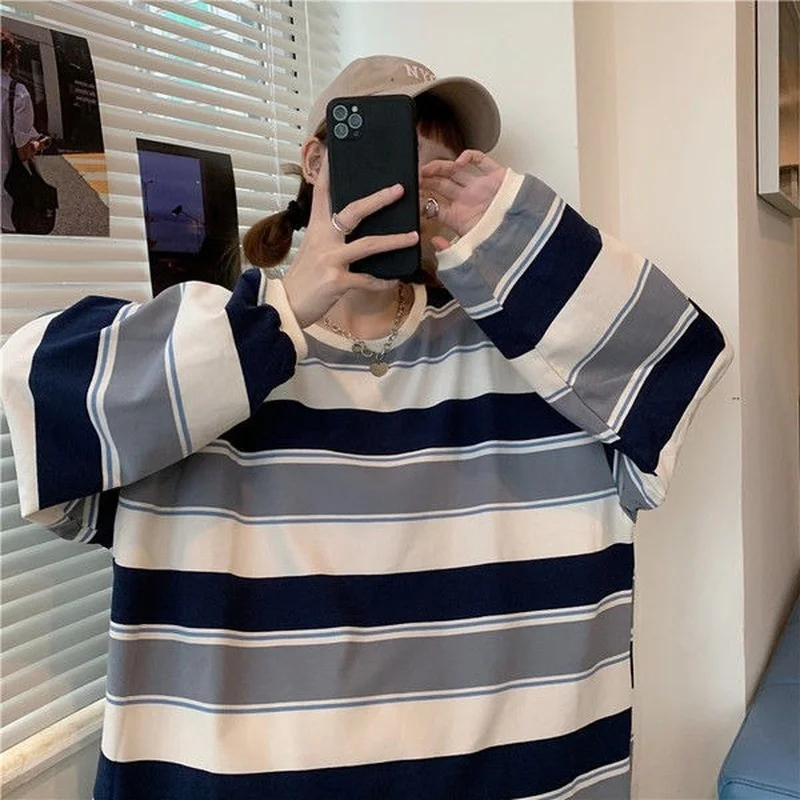 Striped Sweatshirt Women Kawaii Hoodie Kpop Oversize Korean Style 2021 Streetwear Loose Long Sleeve Harajuku Top Casual FERNAN
Striped Sweatshirt Women Kawaii Hoodie Kpop Oversize Korean Style 2021 Streetwear Loose Long Sleeve Harajuku Top Casual FERNAN