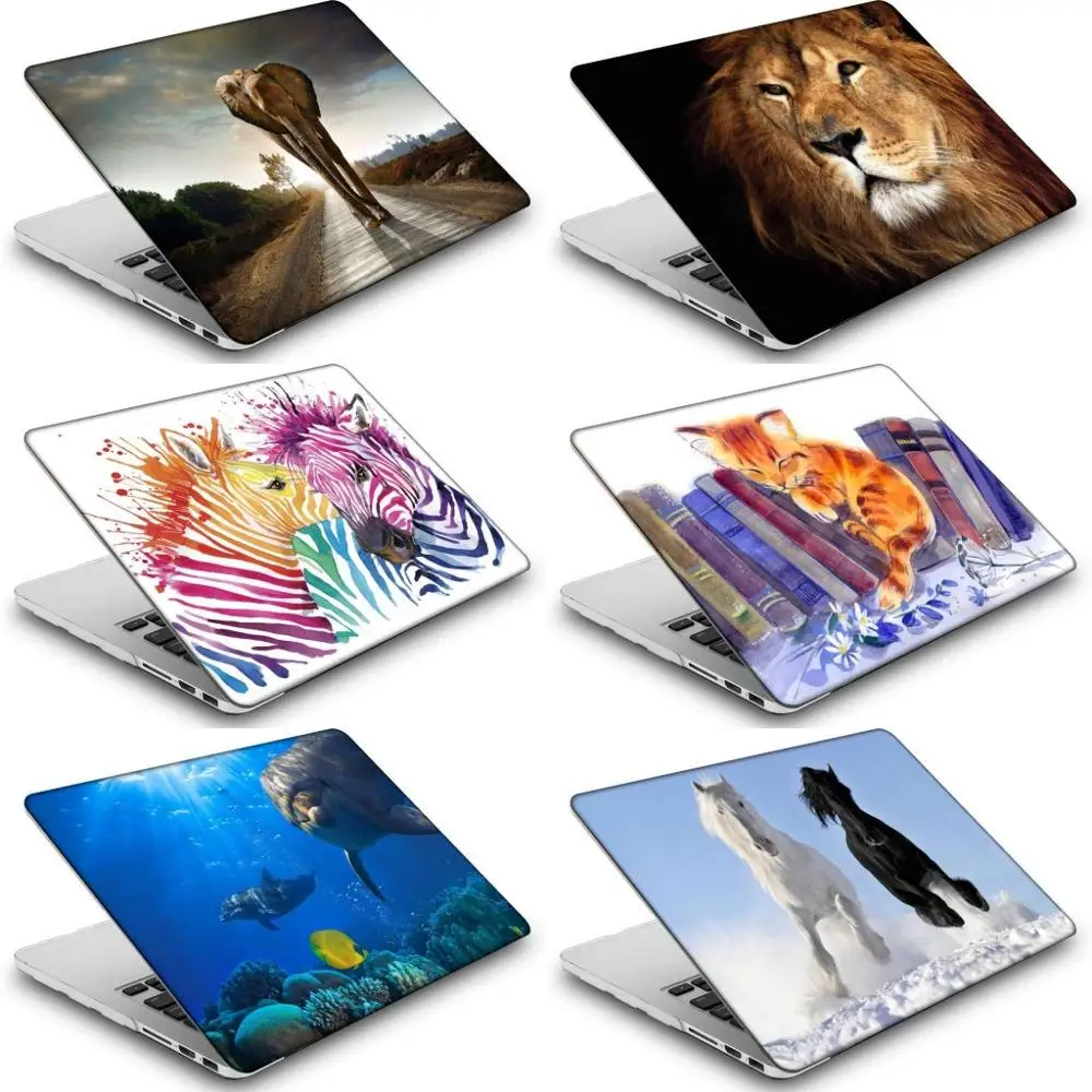 Фото Чехол для ноутбука Animal Laptop Plastic Hard Case для Macbook Air 13 дюймов и Macbook Pro 11 12 15 16 A2141 / A2289 / A2251 / A2179 / A2159.