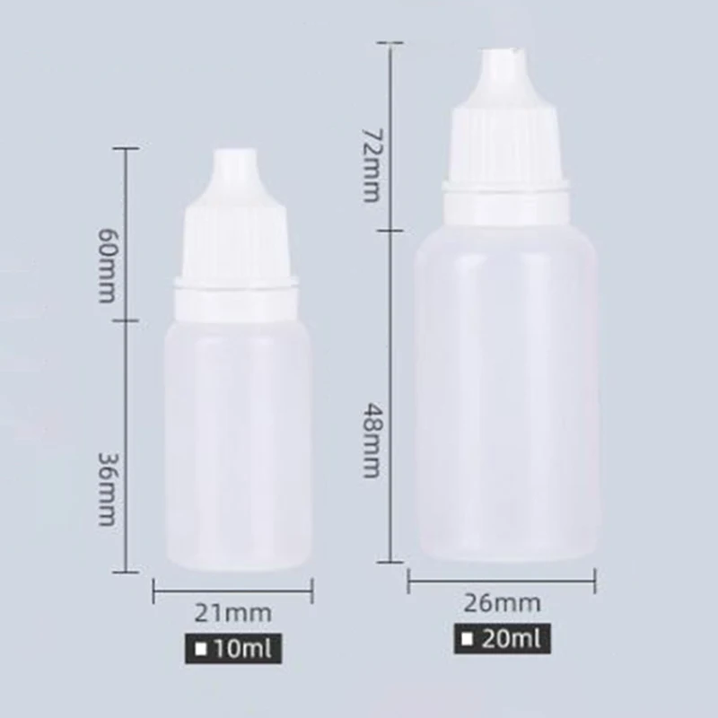 20pcs 10ml/20ml White Empty Plastic Squeezable Dropper Bottles Multifunction Eye Care Cosmetic Liquid Refillable Bottles
20pcs 10ml/20ml White Empty Plastic Squeezable Dropper Bottles Multifunction Eye Care Cosmetic Liquid Refillable Bottles