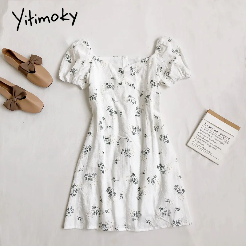 Платье Yitimoky женское с цветочным принтом, короткое белое модное винтажное с пышными короткими рукавами, квадратным вырезом, в складку, на лет...
Платье Yitimoky женское с цветочным принтом, короткое белое модное винтажное с пышными короткими рукавами, квадратным вырезом, в складку, на лет...
