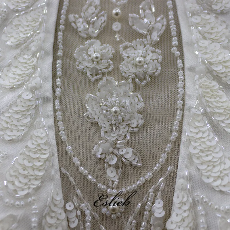 Eslieb Elegant Mermaid Wedding dress 2020 Beads Flower wedding dresses Remove Train Tulle Bride Dresses
Eslieb Elegant Mermaid Wedding dress 2020 Beads Flower wedding dresses Remove Train Tulle Bride Dresses