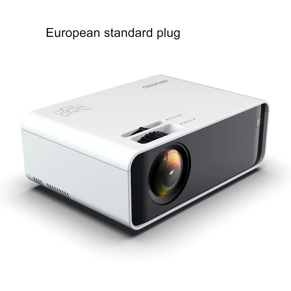 Светодиодный мини проектор AN10 480P разрешение портативный 3D видео домашний