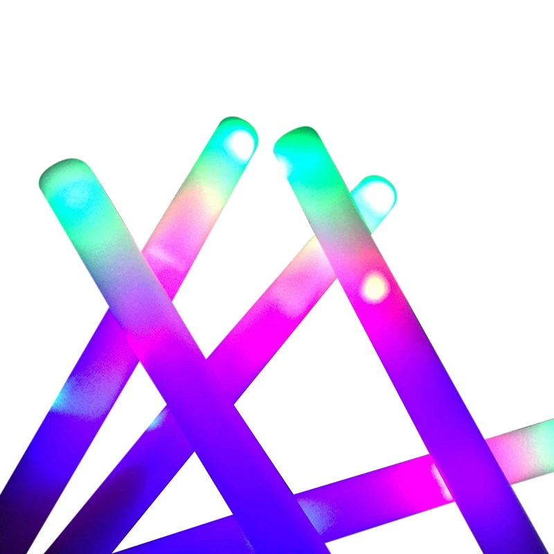 Glow Sticks Bulk - 24 Pcs LED Foam Sticks Glow Batons with 3 Modes Flashing Effect, Glow in the Dark Party Supplies
Glow Sticks Bulk - 24 Pcs LED Foam Sticks Glow Batons with 3 Modes Flashing Effect, Glow in the Dark Party Supplies