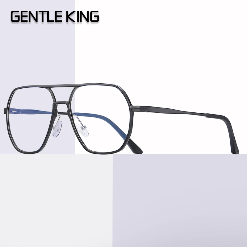 GENTLE KING Anti Blue Light Glasses For Men Women Screen Protection Glasses Retro Oval Eyeglasses Aluminum Magnesium Frame
GENTLE KING Anti Blue Light Glasses For Men Women Screen Protection Glasses Retro Oval Eyeglasses Aluminum Magnesium Frame