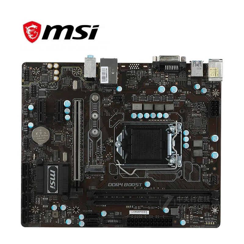 Материнская плата для MSI B250M NANO LGA 1151 DDR4 Intel B250 SATA III USB3.0 PCI E X16 3 0