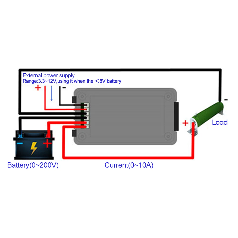 Multifunction Current Voltage Solar Po-wer Meter Multimeter Ammeter Voltmeter Batt-ery Monitor Meter LCD Display Digital
Multifunction Current Voltage Solar Po-wer Meter Multimeter Ammeter Voltmeter Batt-ery Monitor Meter LCD Display Digital