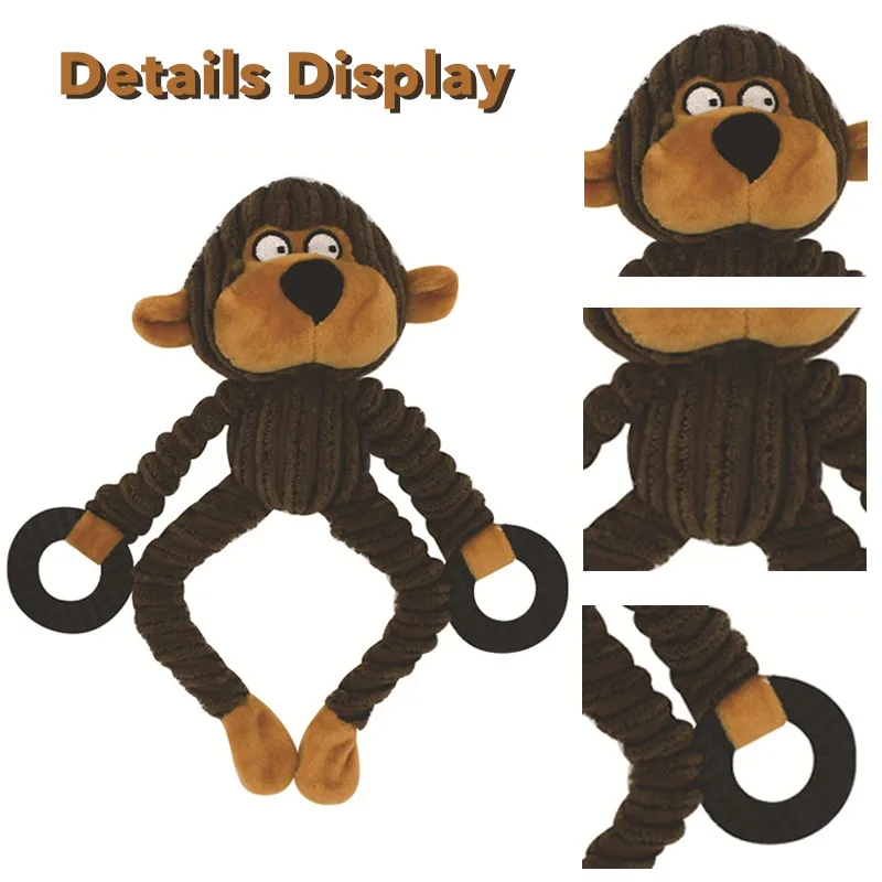 Pet Toy Donkey Shaped Corduroy Chew Toy For Dog Puppy Squeaker Squeaky Plush Bone Molar Toy Pet Training Dog Toys Dog Supplies
Pet Toy Donkey Shaped Corduroy Chew Toy For Dog Puppy Squeaker Squeaky Plush Bone Molar Toy Pet Training Dog Toys Dog Supplies