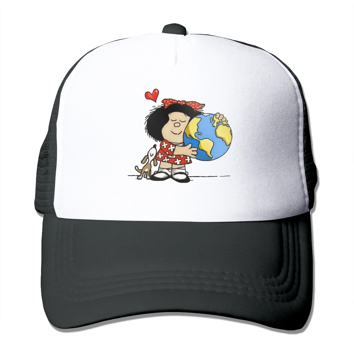 Забавные кепки Mafalda Quino с рисунком манги, бейсболка с сеткой в виде шара и щенка, Снэпбэк Кепка в стиле хип-хоп, Регулируемая Кепка
Забавные кепки Mafalda Quino с рисунком манги, бейсболка с сеткой в виде шара и щенка, Снэпбэк Кепка в стиле хип-хоп, Регулируемая Кепка