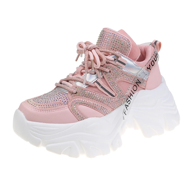 2021 new Summer Sneakers For Women Platform Fashion Crystal Sneaker Woman Sport Trainers Female Casual Shoes
2021 new Summer Sneakers For Women Platform Fashion Crystal Sneaker Woman Sport Trainers Female Casual Shoes