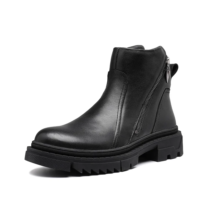 British style men luxury fashion platform boots black genuine leather shoes outdoors cowboy bottes homme ankle botas masculinas
British style men luxury fashion platform boots black genuine leather shoes outdoors cowboy bottes homme ankle botas masculinas