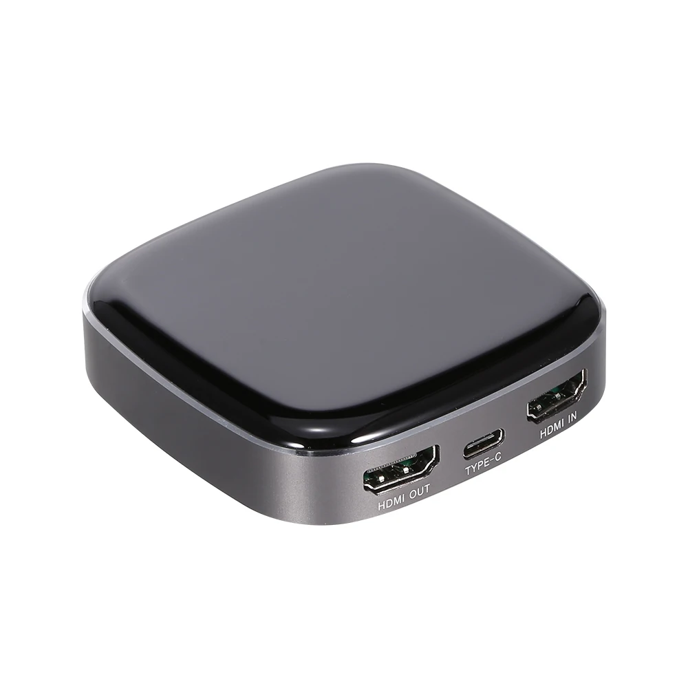 4K HD Video Capture HD to Type-C Audio & Video Capture 4K Input Full HD 1080P Output Capture Plug and Play Black
4K HD Video Capture HD to Type-C Audio & Video Capture 4K Input Full HD 1080P Output Capture Plug and Play Black