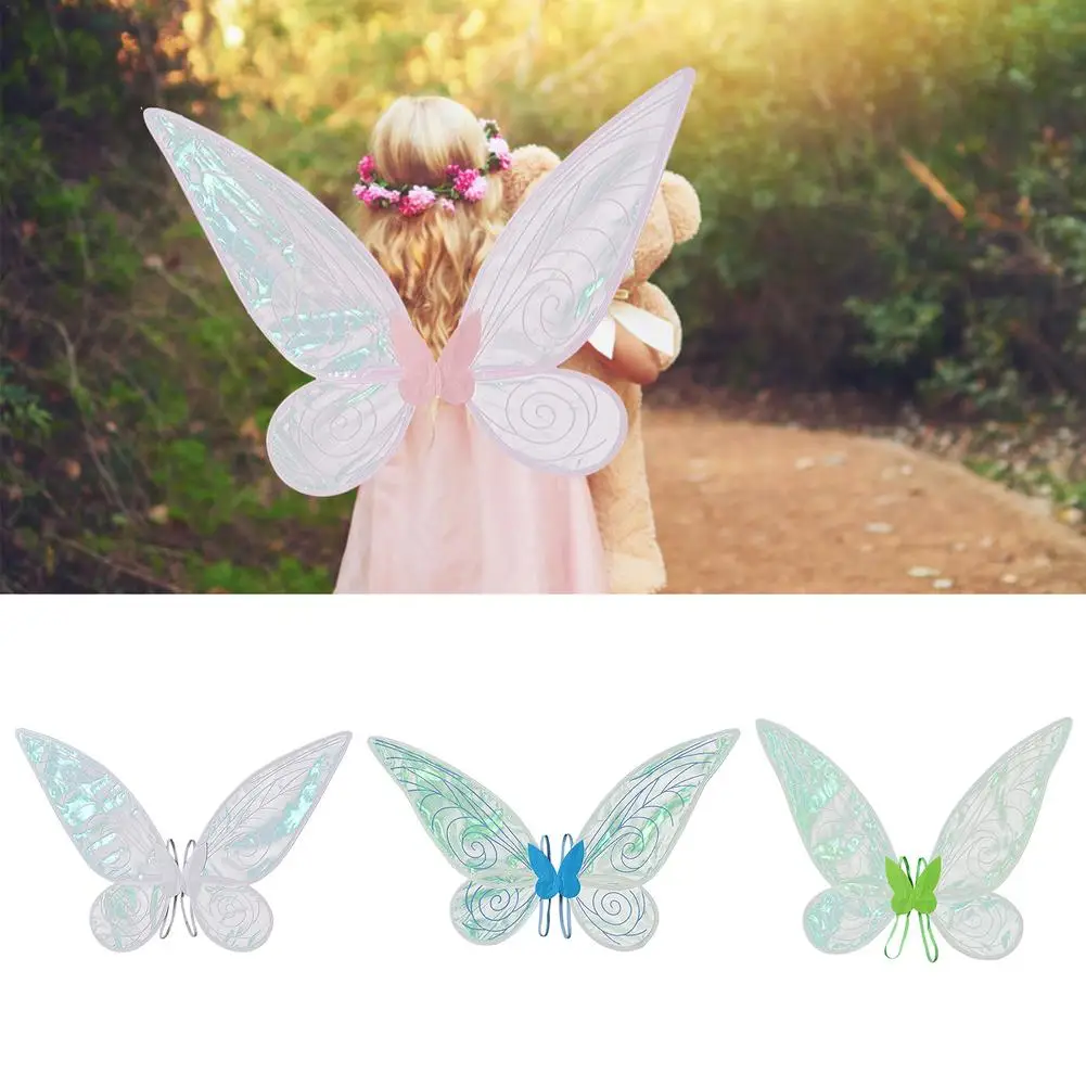Butterfly Fairy Wings Unique Elf Princess Angel Wings For Holiday Role Playing Halloween Party Cosplay Costumes Props 
Butterfly Fairy Wings Unique Elf Princess Angel Wings For Holiday Role Playing Halloween Party Cosplay Costumes Props