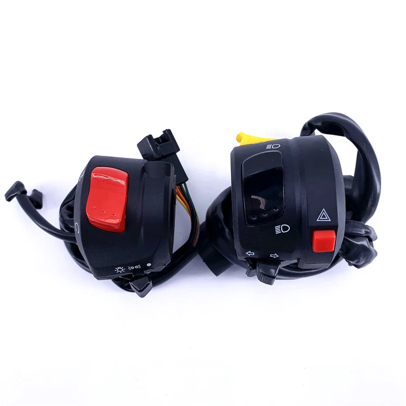 7/8" 22mm Universal Motorcycle Switches Handlebar Controller Motorbike Horn Button Turn Signal Electric Fog Lamp Light Switch
7/8" 22mm Universal Motorcycle Switches Handlebar Controller Motorbike Horn Button Turn Signal Electric Fog Lamp Light Switch