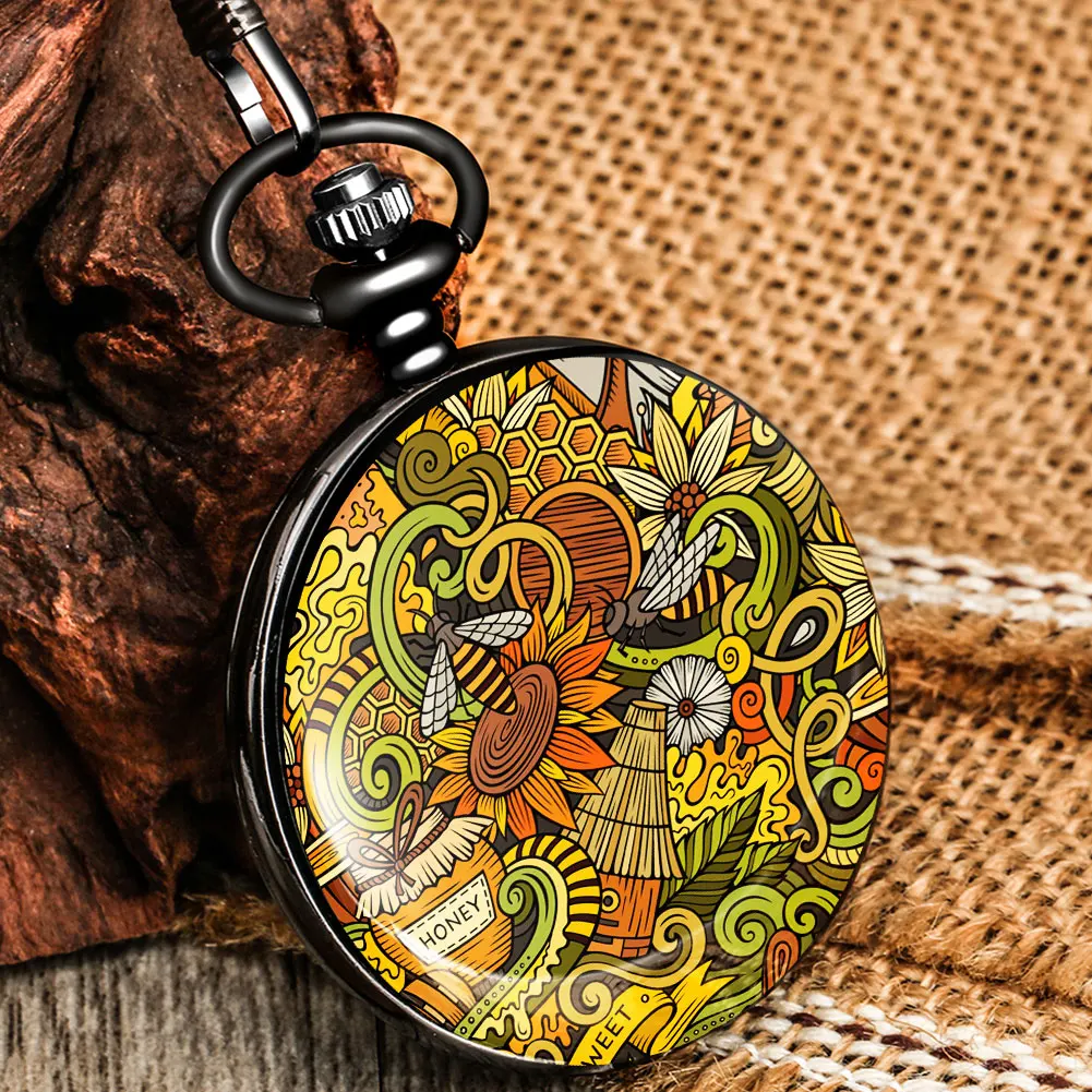 Vintage Creative Bright Flowers Design Quartz Pocket Watch Pendant Fob Chains Fashion Men Women Gifts
Vintage Creative Bright Flowers Design Quartz Pocket Watch Pendant Fob Chains Fashion Men Women Gifts